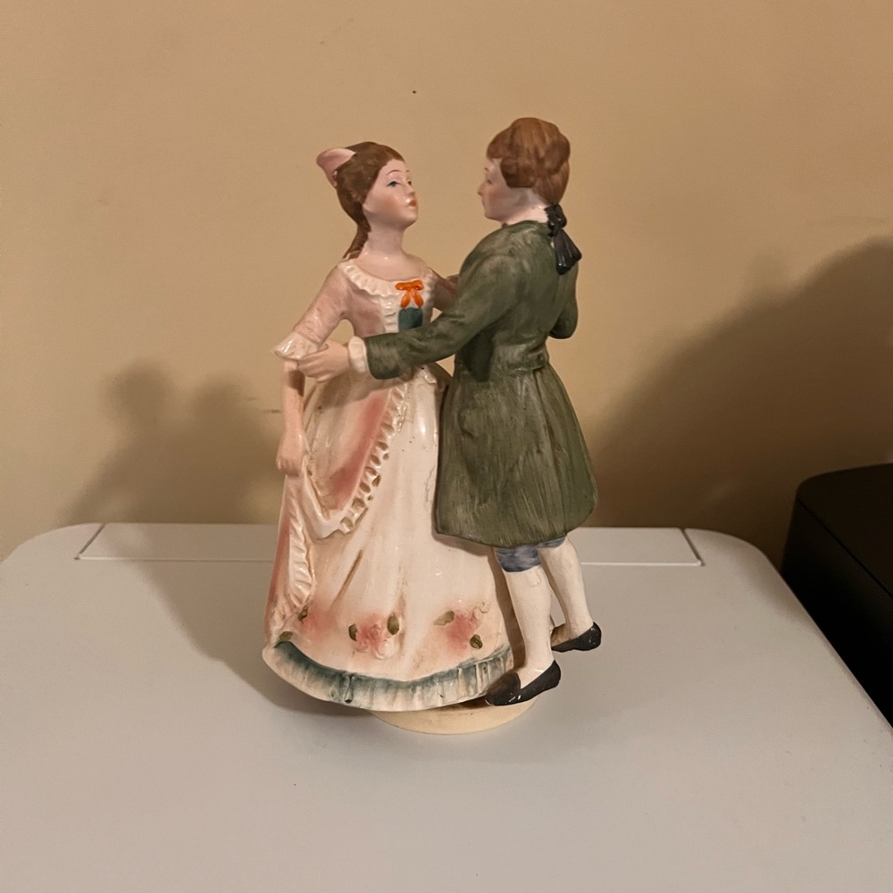 Vintage Dancing Couple Figurine